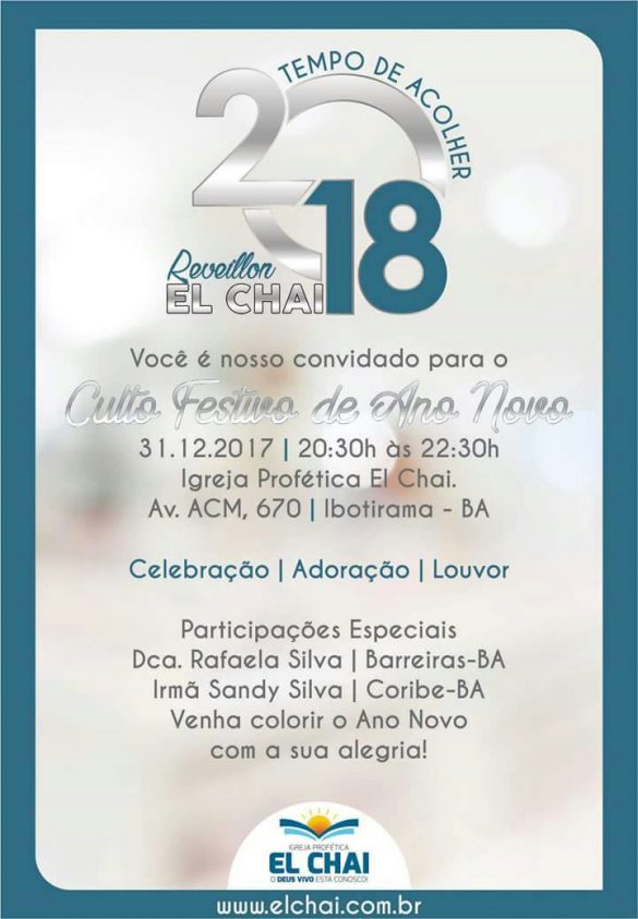 Culto Festivo de Ano Novo